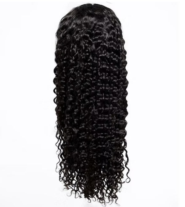 13x4 Transparent Deep Wave Lace Front Wig